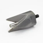 Hornady Lock-N-Load Case Prep Large Caliber Deburr, gray conical tool with forked tip and thread