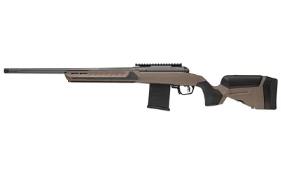 Savage Arms SAV 110 CORE TACT, brown and black right-side view with detachable magazine
