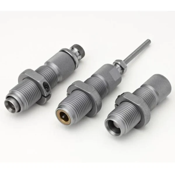Hornady Reloading Hornady 3-Die Pistol Taper Crimp Die Set 9mm
