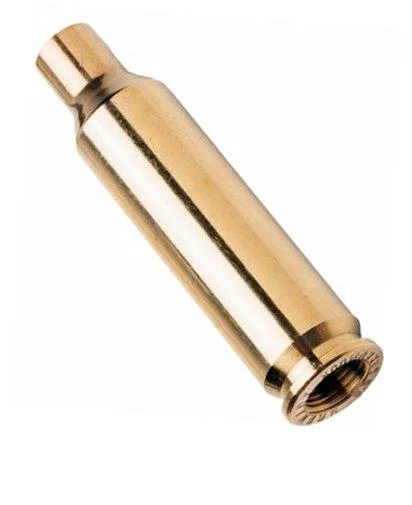 primary-30709 Hornady Lock-N-Load Modified Case A Series, brass angled side view with threaded base