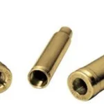 Hornady Lock-N-Load Modified Case A Series, three brass cases shown at varied angles