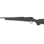 Howa M1500 SPR Light rifle, black, left-side view with synthetic stock and bolt action