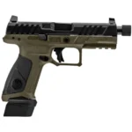 Beretta U.S.A. Beretta APX A1 Full Size Tactical Handgun 9mm Luger 21rd Magazines (3) 4.8" Threaded Barrel OD Green with