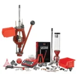 Hornady Lock-N-Load IRON PRESS Single Stage Press Kit, red press with tools, bins and accessories
