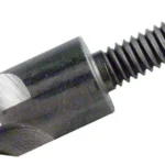 Hornady Primer Pocket Reamer for Case Prep Trio, black metal tool with threaded shaft