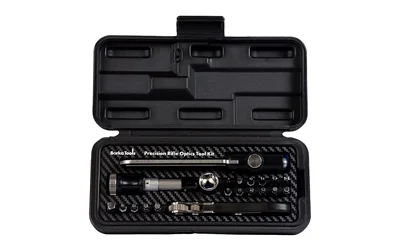 Pro-Shot Products Borka Precision Optics and Tool Kit open black case with organized tools and bits