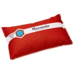 Hornady Reusable Dehumidifier Bag, red rectangular fabric bag with white branded label
