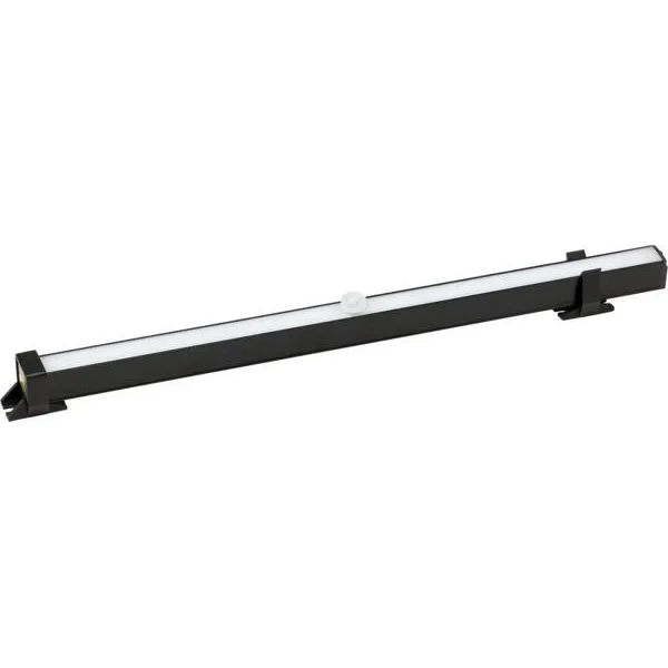 Hornady Cordless LED Safe Light black rectangular light bar in angled view with mounting tabs