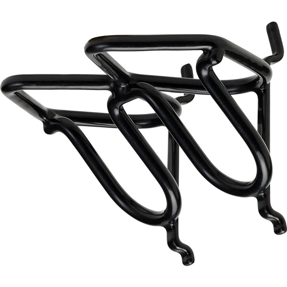 primary-31195 Hornady 2 Gun Rack, black tubular rack in angled front view