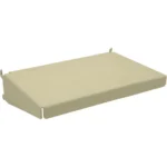 Hornady Square-Lok Compact Metal Shelf, angled top view in beige with raised edges