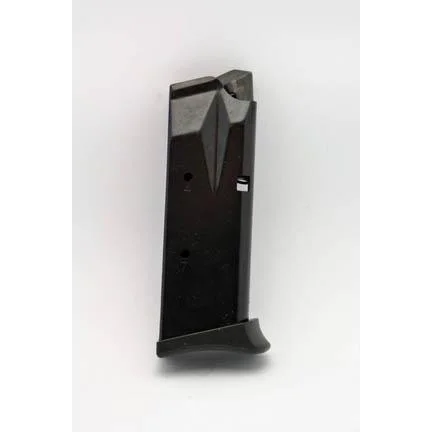 primary-31309 Bersa Thunder 45 Ultra Compact Handgun Magazine, black matte angled front view with extended base