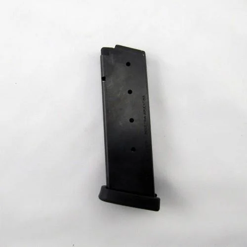 Bersa BP40CC Concealed Carry Handgun Magazine black matte magazine, upright front view