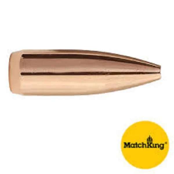 Sierra Bullets Sierra MatchKing High Velocity Rifle Bullets .22 cal .224" 52 gr HPBT MATCH 100/ct