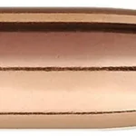 Sierra GameKing Rifle Bullets, copper bullet side view with pointed tip