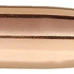 Sierra GameKing Rifle Bullets, side view of copper-colored pointed bullet with hollow tip