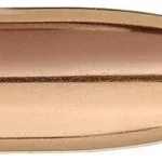 Sierra Pro-Hunter rifle bullet, close-up side view with copper jacket and rounded dark tip