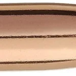 Sierra GameKing copper-coloured rifle bullet, enlarged side view with pointed tip and exposed base