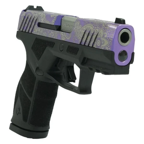Taurus International Inc. Taurus GX2 Purple Paisley Handgun 9mm Luger 13rd Magazines (5) 3.38" Barrel