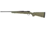 Howa M1500 SPR LGHT side view with green camouflage stock and black barrel