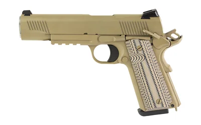 Tisas Arms Corp Tisas 1911 DUTY B9RDG RAIDER 9MM 9rd Magazine (2) 5" Barrel FDE Cerakote