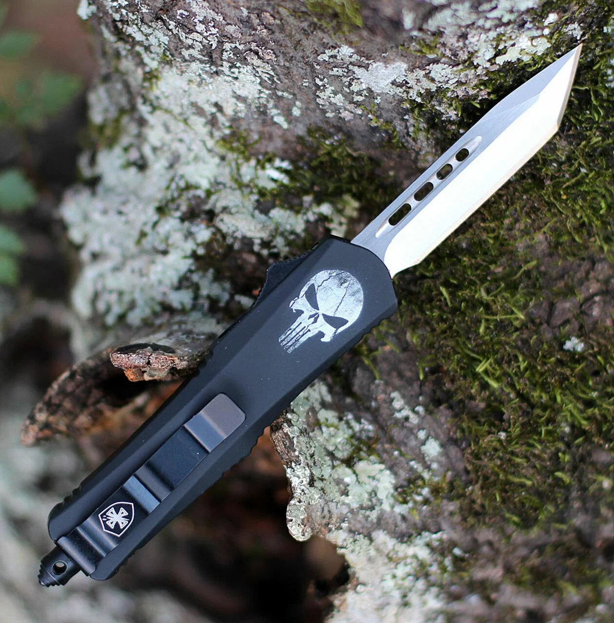 primary-31681 Templar Knife Small Fallen OTF Knife 2-3/4" Tanto Blade Black