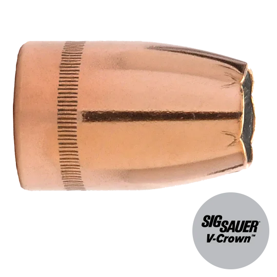 Sierra Bullets Sig Sauer V-Crown By Sierra Handgun Bullets 9mm .355" 124 gr. JHP Sig Sauer V-Crown 500/ct