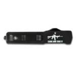 Templar Knife Templar Knives Premium Weighted Come and Take It Slim Knife 3-1/8" Drop Point Blade Black