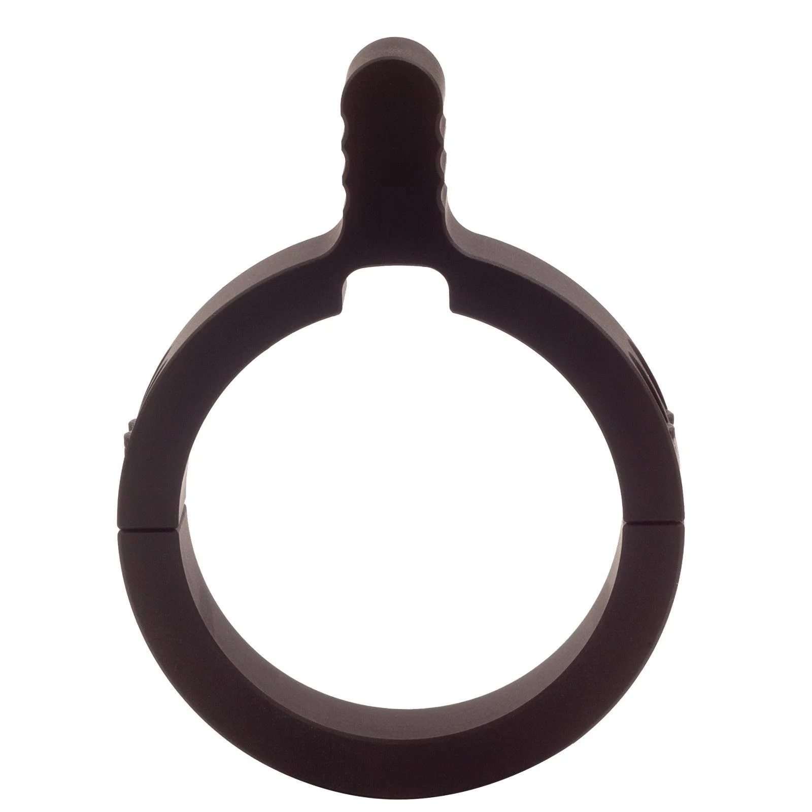 primary-31740 Millett MagniLever Aluminum Scope Rings dark ring shown from the front with upper lever