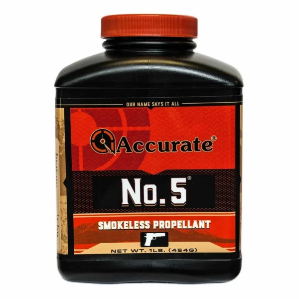 Accurate Powders Accurate No. 5 Handgun Powder 1 lbs