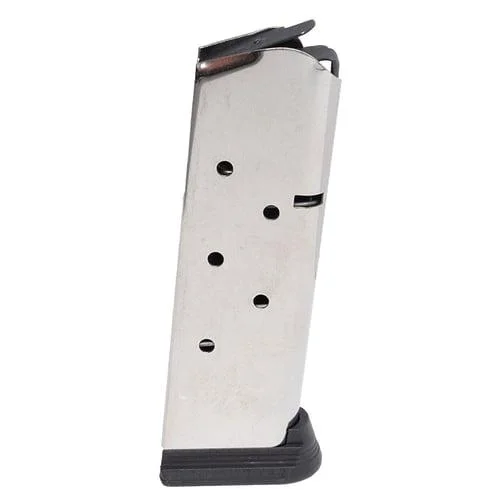 Colt Manufacturing Colt Combat Officer Handgun Magazine Stainless with Bumper .45 ACP 7/rd