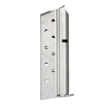 Colt Defender Handgun Magazine, stainless front view with witness holes and base plate