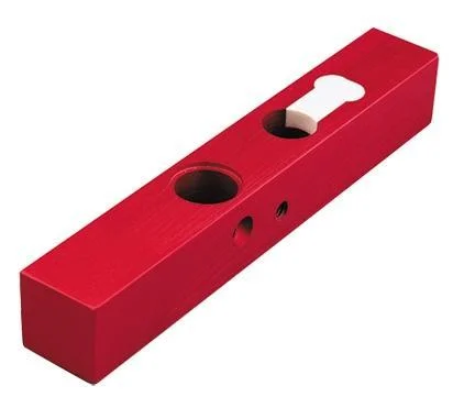 Mayville Engineering Co./Mec MEC Progressive Stage Lead Shot Charge Bar, red angled view