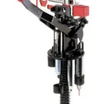 Mayville Engineering Co./Mec MEC 600 Jr. Mark 5 Reloader, red and black front view