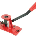 Mayville Engineering Co./Mec MEC Super Sizer, angled view in red with black lever and red grip