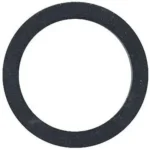 Mayville Engineering Co./Mec MEC Rubber Grommet, black circular ring shown flat