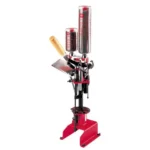 Mayville Engineering Co. MEC 8567N Grabber Shotshell Reloader, red press with clear tubes