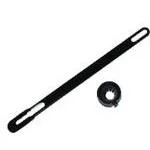 Mayville Engineering Co./MEC MEC Outdoors Wad Guide Bracket, black slotted arm and round guide, top view
