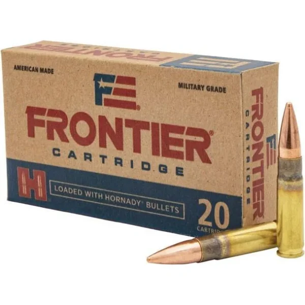 Frontier Cartridge Frontier Rifle Ammo .300 BLK 125 gr FMJ 2175 fps 200/ct (10-20/rd)