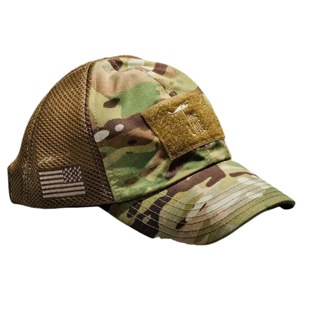 primary-32038 Nine Line Apparel Nine Line American Made Mesh Back Hat with Drop Line Multicam