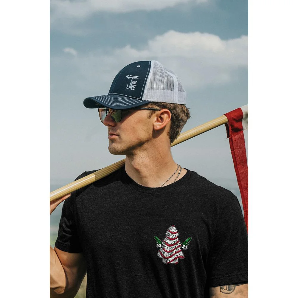 primary-32068 Nine Line Apparel Nine Line Cake Tree Triblend Short Sleeve Shirt Black XL