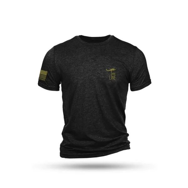 Nine Line Apparel Nine Line American Camo Short Sleeve Shirt Black Triblend XL