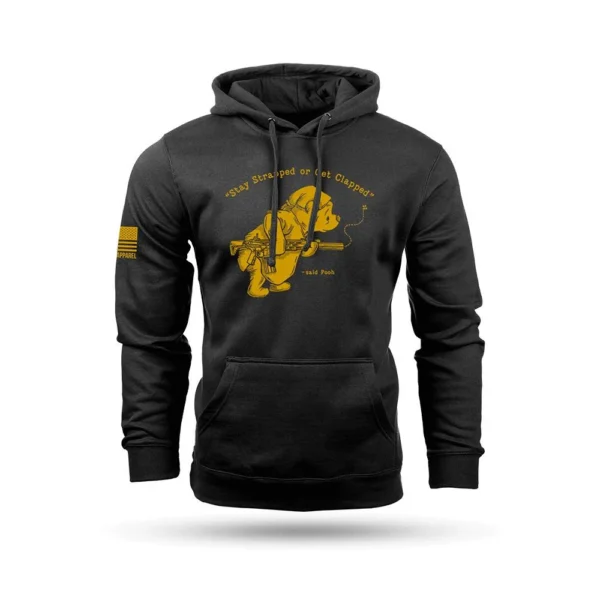 Nine Line Apparel Nine Line Pooh Bear Hooded Sweatshirt Black M