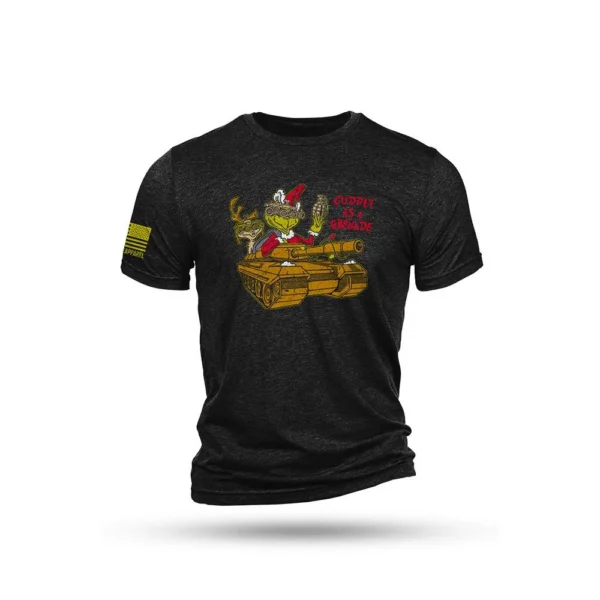 Nine Line Apparel Nine Line Grinch Triblend Short Sleeve Shirt Black S