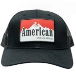 Nine Line Apparel Nine Line American 7-Panel Richardson Trucker Hat Black