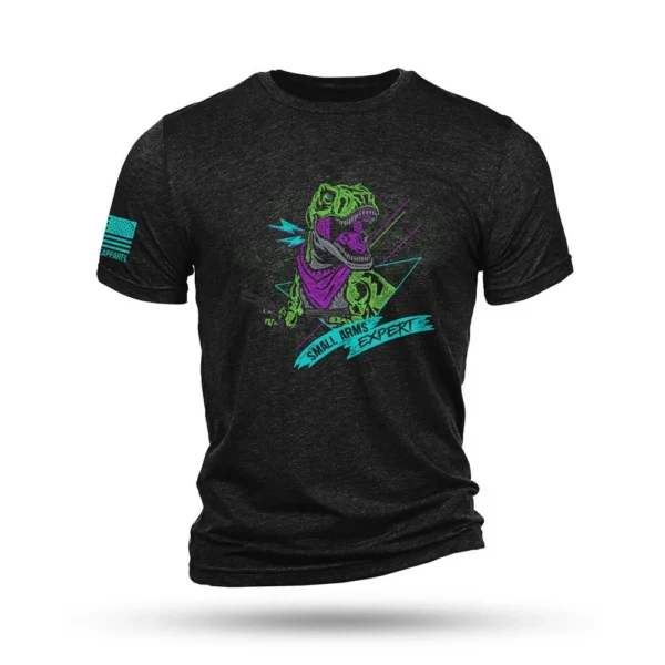 Nine Line Apparel Nine Line T-Rex Short Sleeve Shirt Black Triblend 2XL