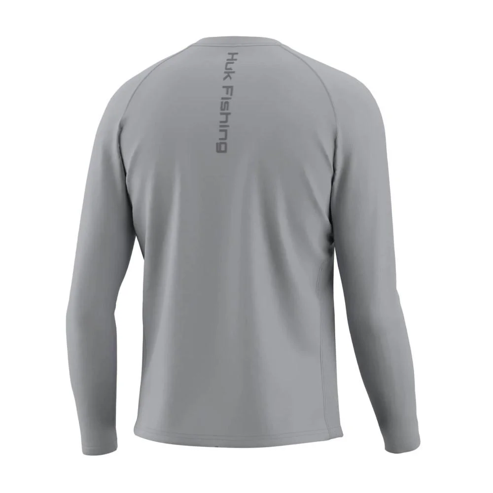 primary-32154 Marolina DBA HUK Huk Vented Pursuit Long Sleeve Shirt Harbor Mist S