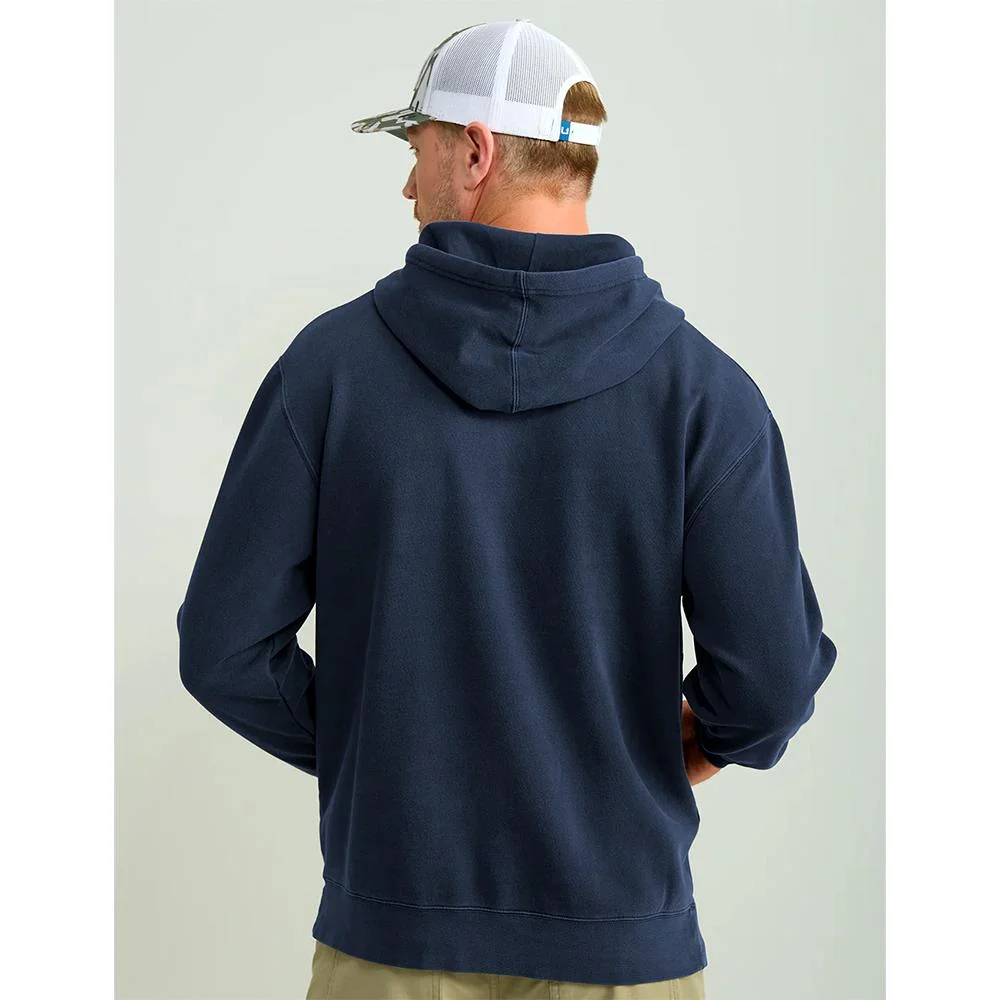 primary-32195 Marolina DBA HUK Huk Huk'd Up Logo Long Sleeve Hoodie Naval Academy 2XL