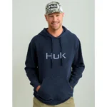 Marolina DBA HUK Huk Huk'd Up Logo Long Sleeve Hoodie Naval Academy S