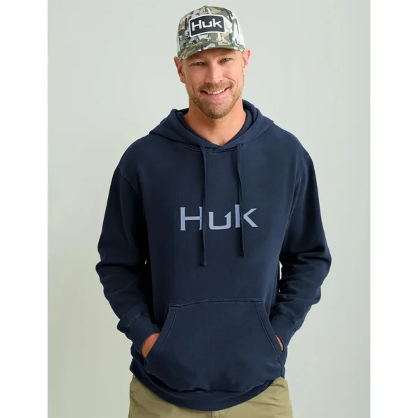 Marolina DBA HUK Huk Huk'd Up Logo Long Sleeve Hoodie Naval Academy S