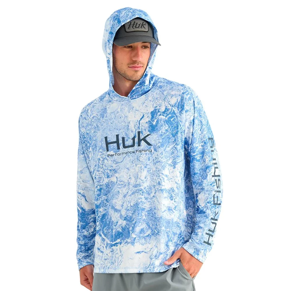 primary-32237 Marolina DBA HUK Huk Mossy Oak Pursuit Performance Hoodie MO Regatta S